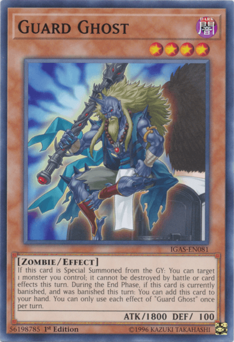 Guard Ghost [IGAS-EN081] Common - Doe's Cards