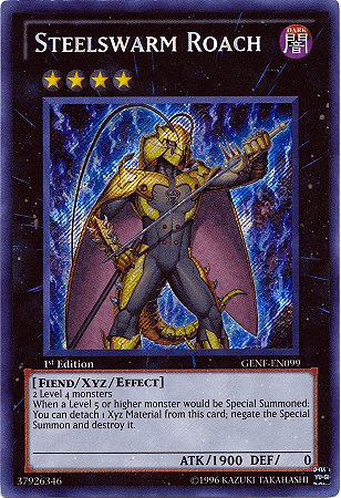 Steelswarm Roach [GENF-EN099] Secret Rare - Doe's Cards