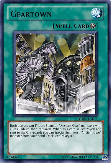 Geartown [TU07-EN011] Rare - Doe's Cards