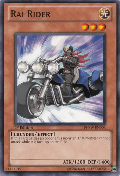 Rai Rider [PHSW-EN003] Common - Doe's Cards