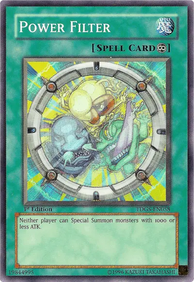 Power Filter [TDGS-EN058] Super Rare - Doe's Cards