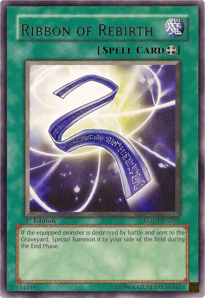 Ribbon of Rebirth [LODT-EN061] Rare - Doe's Cards
