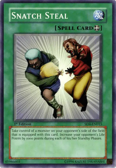 Snatch Steal [SD4-EN015] Common - Doe's Cards