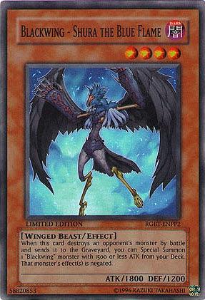 Blackwing - Shura the Blue Flame [RGBT-ENPP2] Super Rare - Doe's Cards