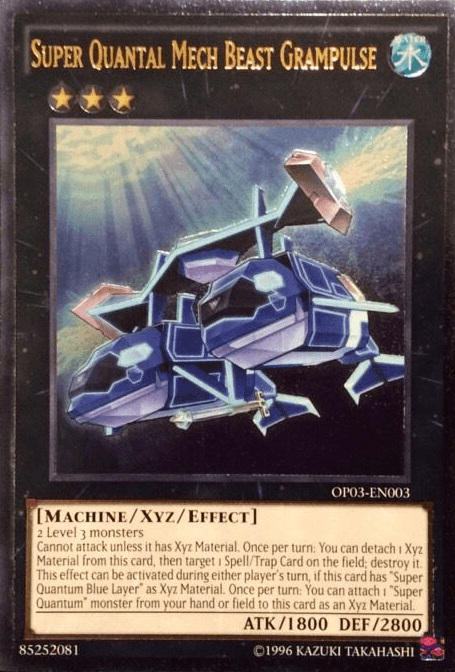 Super Quantal Mech Beast Grampulse [OP03-EN003] Ultimate Rare - Doe's Cards