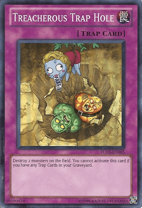 Treacherous Trap Hole [TU03-EN005] Super Rare - Doe's Cards