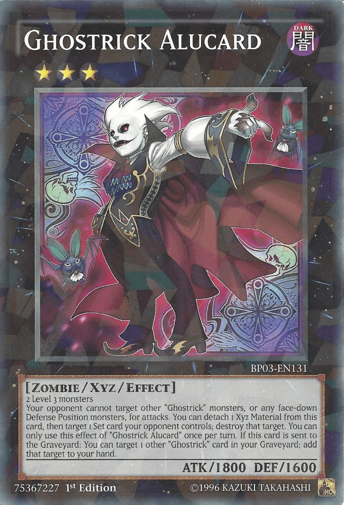 Ghostrick Alucard [BP03-EN131] Shatterfoil Rare - Doe's Cards
