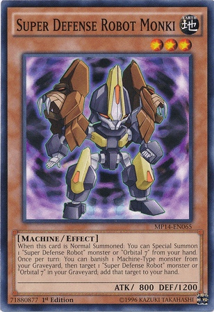 Super Defense Robot Monki [MP14-EN065] Common - Doe's Cards