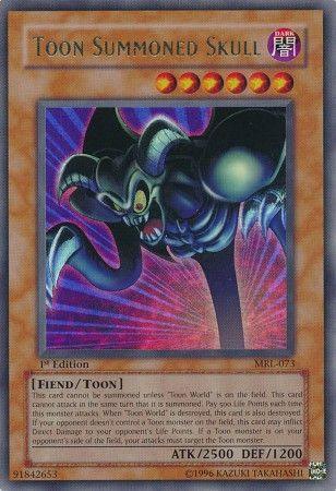 Toon Summoned Skull [MRL-073] Ultra Rare - Doe's Cards