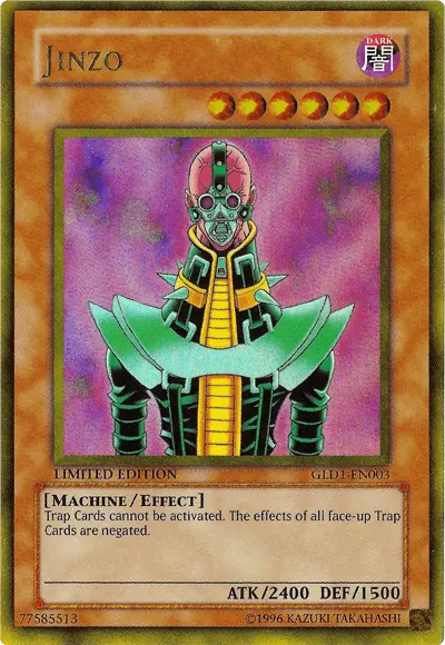 Jinzo [GLD1-EN003] Gold Rare - Doe's Cards