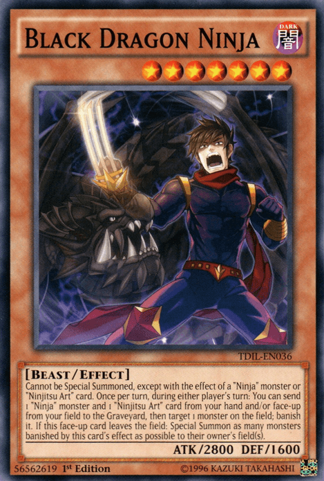 Black Dragon Ninja [TDIL-EN036] Common - Doe's Cards