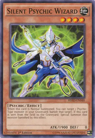 Silent Psychic Wizard [HSRD-EN048] Common - Doe's Cards