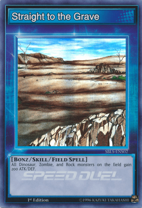 Straight to the Grave [SBLS-ENS02] Super Rare - Doe's Cards