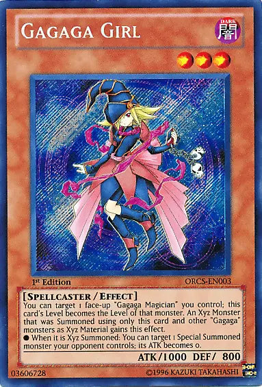 Gagaga Girl [ORCS-EN003] Secret Rare - Doe's Cards