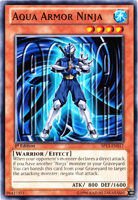 Aqua Armor Ninja [SP13-EN017] Common - Doe's Cards