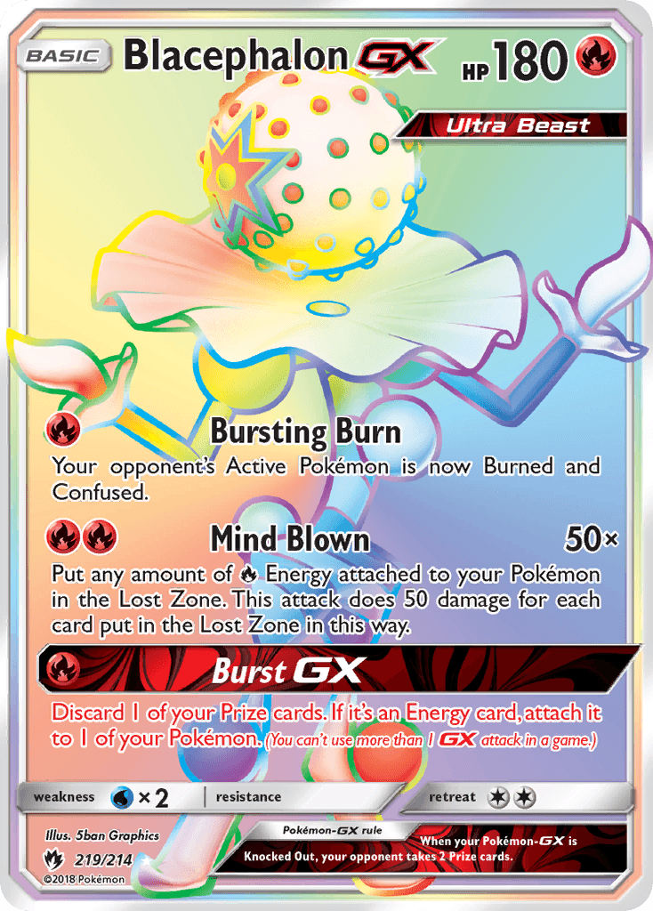 Blacephalon GX (219/214) [Sun & Moon: Lost Thunder] - Doe's Cards
