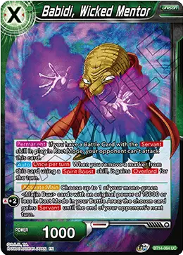 Babidi, Wicked Mentor (BT14-064) [Cross Spirits] - Doe's Cards