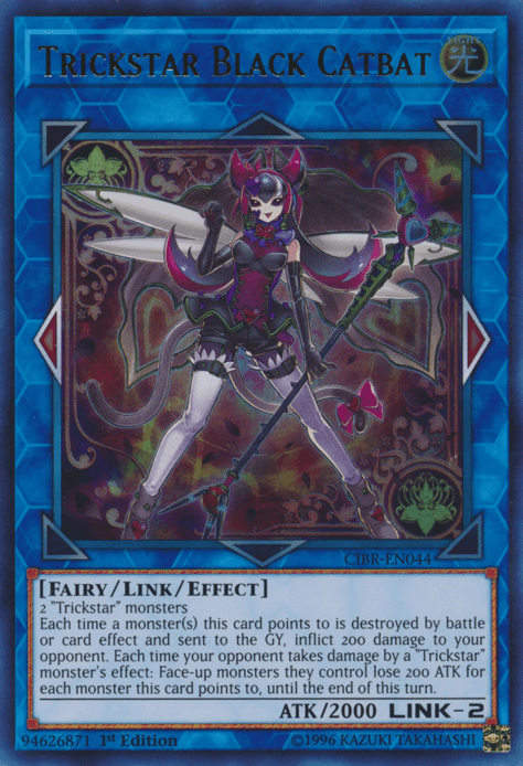 Trickstar Black Catbat [CIBR-EN044] Ultra Rare - Doe's Cards