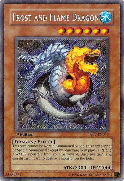 Frost and Flame Dragon [TAEV-EN033] Secret Rare - Doe's Cards