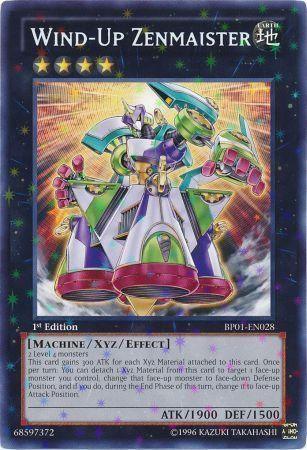 Wind-Up Zenmaister [BP01-EN028] Starfoil Rare - Doe's Cards