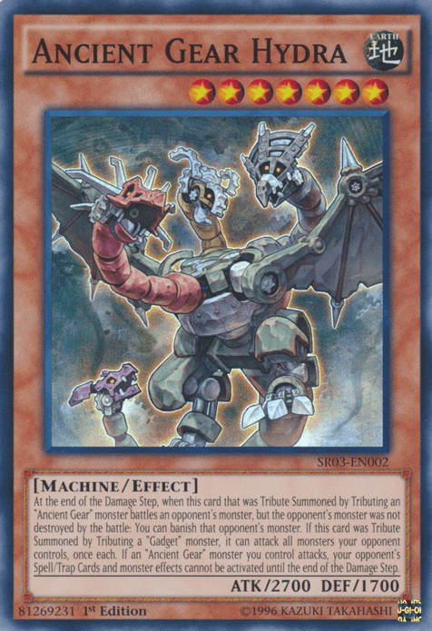 Ancient Gear Hydra [SR03-EN002] Super Rare - Doe's Cards