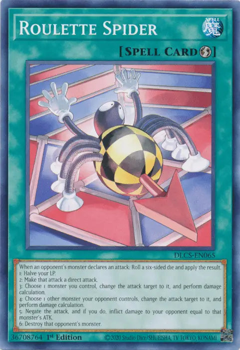 Roulette Spider [DLCS-EN065] Common - Doe's Cards