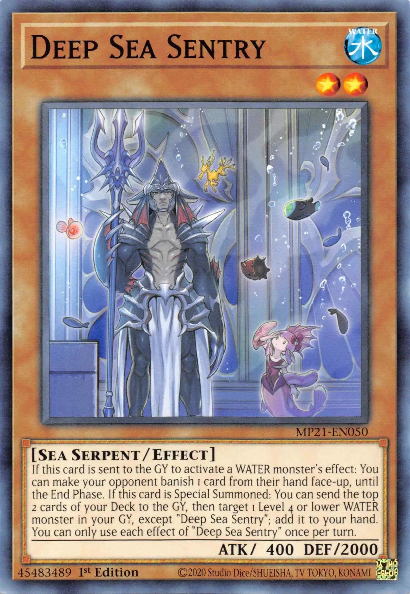 Deep Sea Sentry [MP21-EN050] Common - Doe's Cards