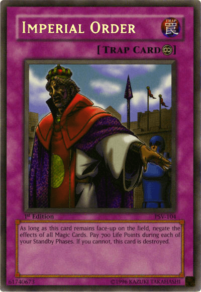 Imperial Order [PSV-104] Secret Rare - Doe's Cards