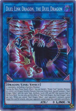 Duel Link Dragon, the Duel Dragon [YCSW-EN012] Super Rare - Doe's Cards