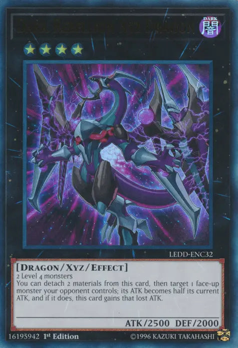 Dark Rebellion Xyz Dragon [LEDD-ENC32] Ultra Rare - Doe's Cards
