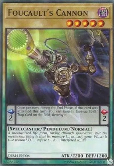 Foucault's Cannon [DEM4-EN006] Common - Doe's Cards