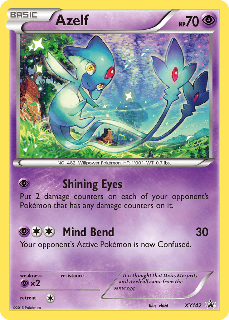 Azelf (XY142) [XY: Black Star Promos] - Doe's Cards