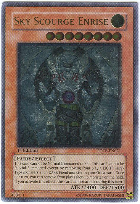 Sky Scourge Enrise [FOTB-EN021] Ultimate Rare - Doe's Cards