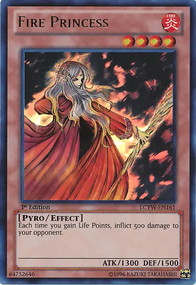 Fire Princess [LCYW-EN161] Ultra Rare - Doe's Cards