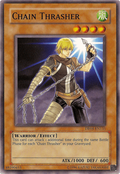 Chain Thrasher [DR04-EN135] Common - Doe's Cards