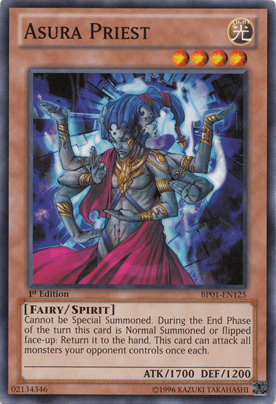 Asura Priest [BP01-EN125] Common - Doe's Cards