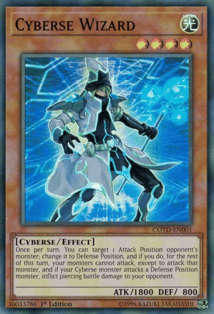 Cyberse Wizard [COTD-EN001] Super Rare - Doe's Cards