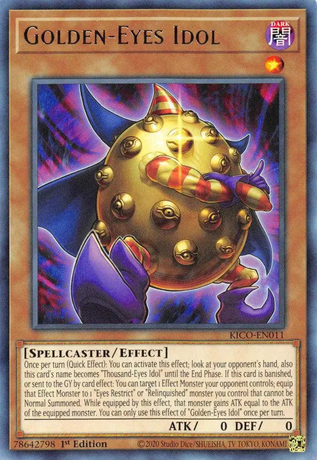 Golden-Eyes Idol (Rare) [KICO-EN011] Rare - Doe's Cards