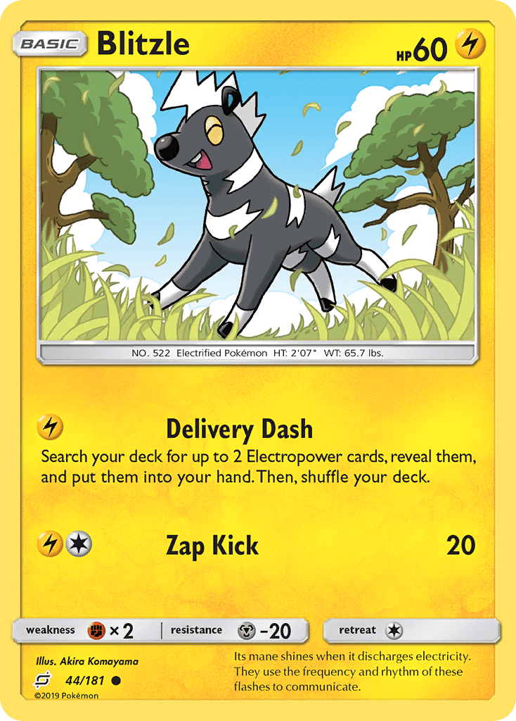 Blitzle (44/181) [Sun & Moon: Team Up] - Doe's Cards