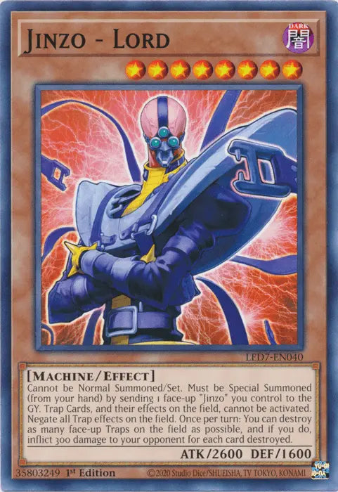 Jinzo - Lord [LED7-EN040] Common - Doe's Cards