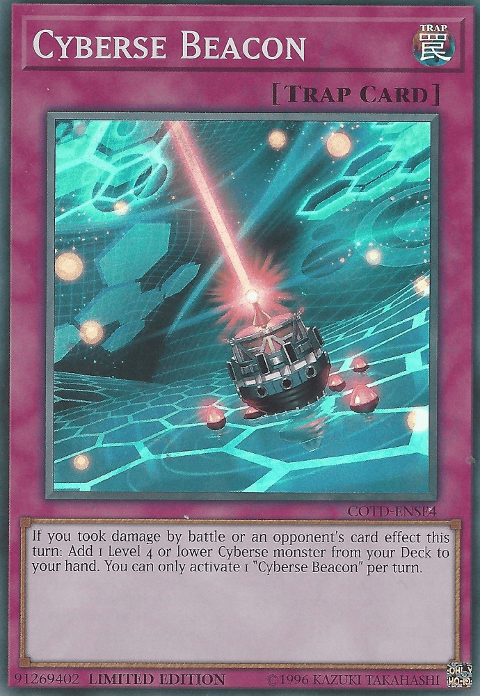 Cyberse Beacon [COTD-ENSE4] Super Rare - Doe's Cards