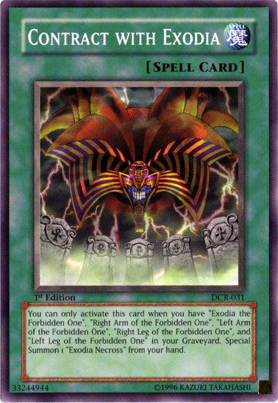 Contract with Exodia [DCR-031] Common - Doe's Cards