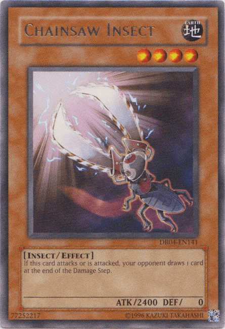 Chainsaw Insect [DR04-EN141] Rare - Doe's Cards