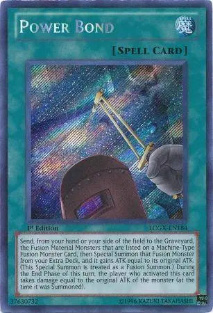Power Bond [LCGX-EN184] Secret Rare - Doe's Cards