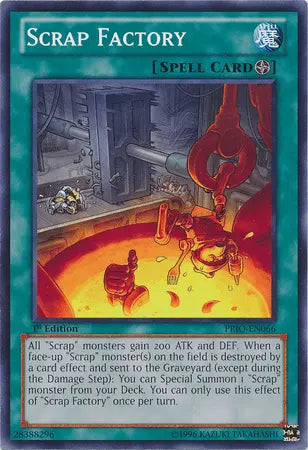 Scrap Factory [PRIO-EN066] Common - Doe's Cards