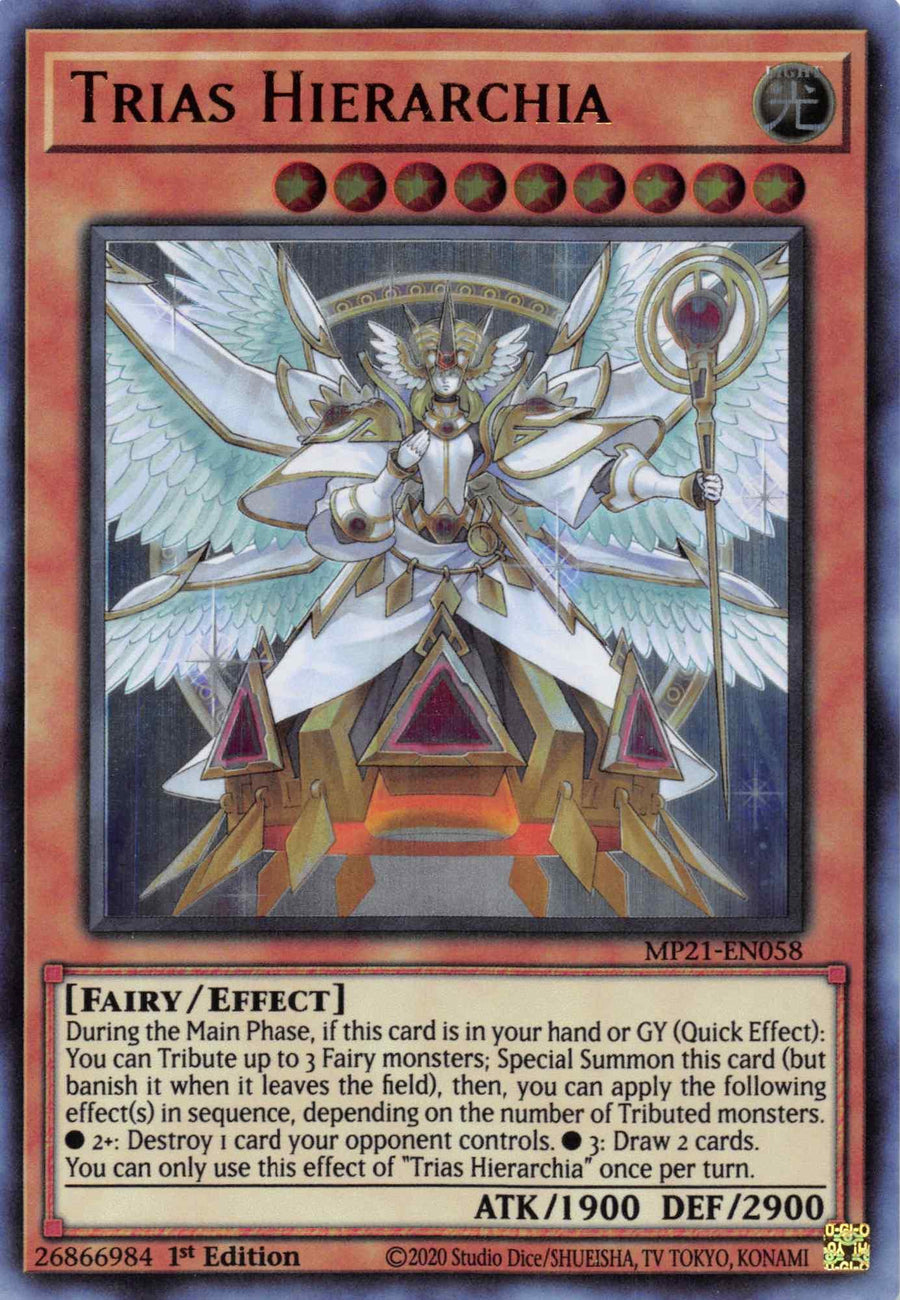 Trias Hierarchia [MP21-EN058] Ultra Rare - Doe's Cards