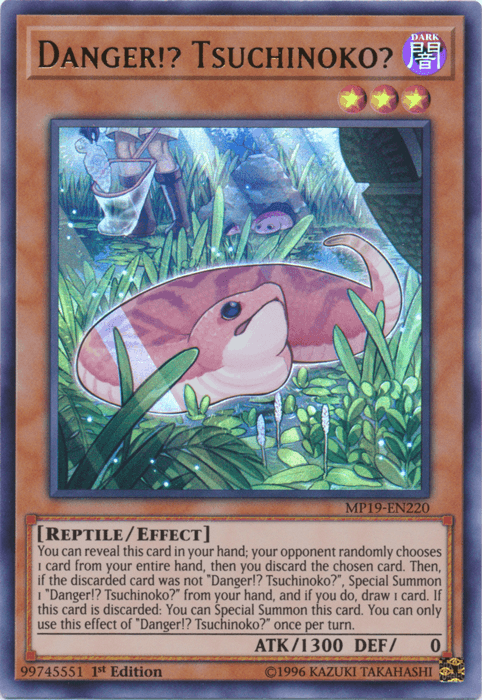 Danger!? Tsuchinoko? [MP19-EN220] Ultra Rare - Doe's Cards