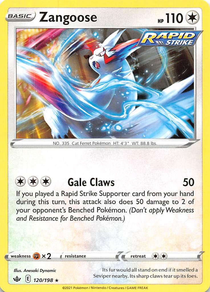 Zangoose (120/198) [Sword & Shield: Chilling Reign] - Doe's Cards