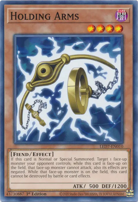 Holding Arms [LED7-EN010] Common - Doe's Cards