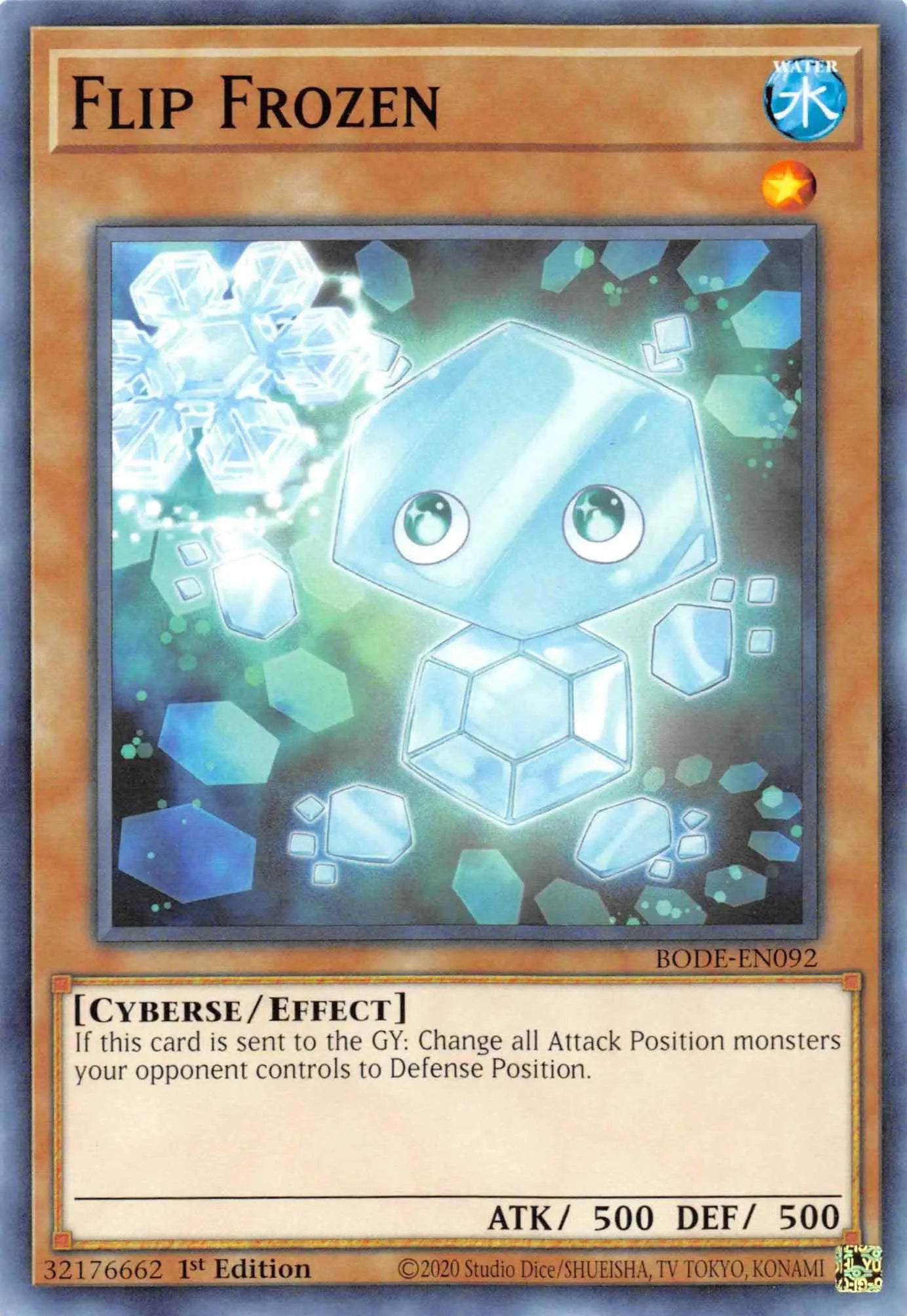 Flip Frozen [BODE-EN092] Common - Doe's Cards